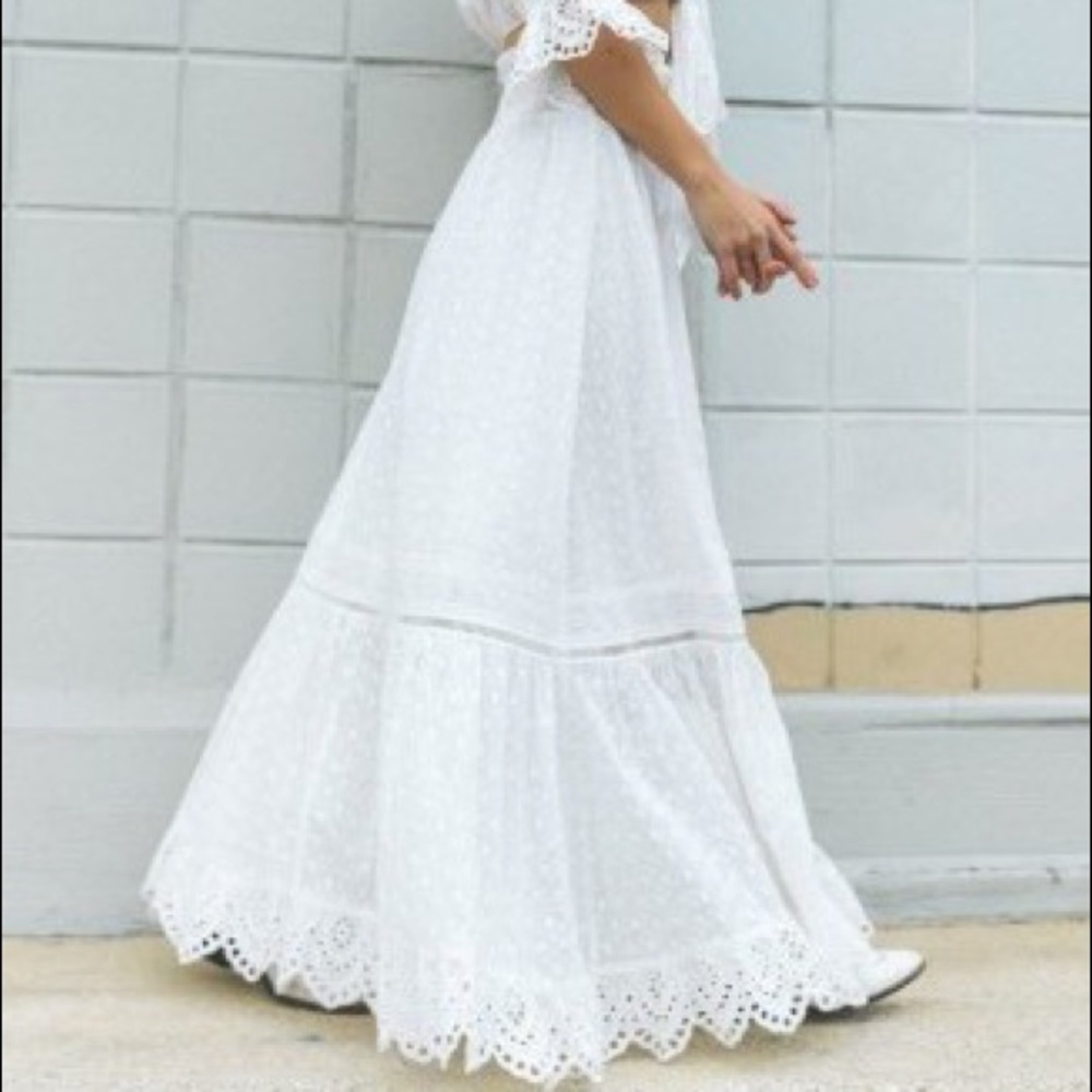 Spell | Daisy Chain Maxi Skirt | M - Picture 6 of 16
